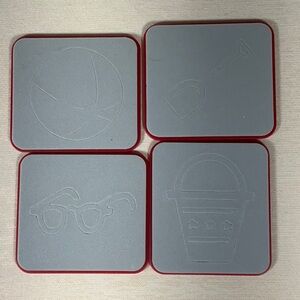 Sizzix Sizzlits BEACH SET #1 4 Dies BALL SUNGLASSES PAIL & SHOVEL